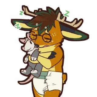 Telegram sticker 💤 Tab's Stickers