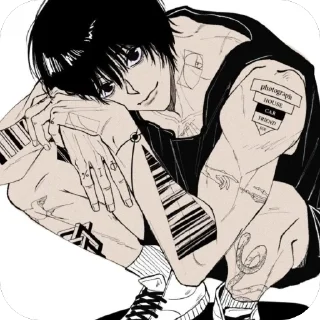 Sticker 🫥 Nagumo ⎄ Yoichi