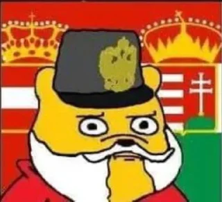 Telegram sticker 😐 Gott erhalte, Gott beschütze! by @fStikBot