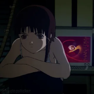 Telegram sticker 😑 Experiments Lain @freetopsticker