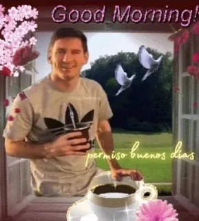 Telegram sticker 💕 Messi :: @fStikBot