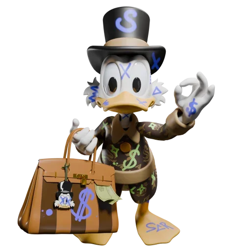 Telegram sticker 🤩 Scrooge @McDuck