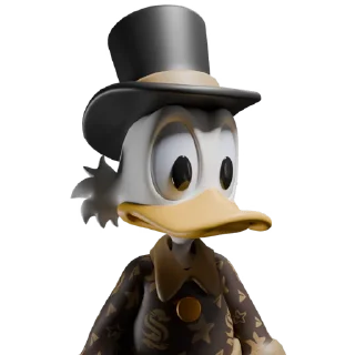 Video sticker 💲 Scrooge @McDuck