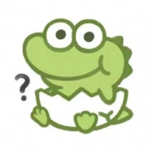 Telegram sticker ❓ @korean_era_chat Cute Cutie Sh!t 😀