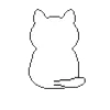Sticker 🐱 ꒰ 𓈒 ᥕɧꪱᜒⲧ𝖾￤δƴ @qutiexi  ۫‌ ‌ 𝅄