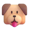 Video sticker 🐶 Fluent Emoji #2 @C...