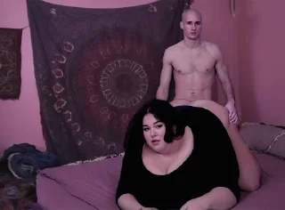 Телеграм стикер 🟣 BBW