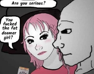 Телеграм стикер 🟣 BBW