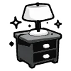 Sticker 💡 black doodle ♠️ @cute_enot_art