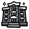 Video sticker 🏫 black doodle ♠�...