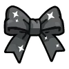 Sticker 🎀 black doodle ♠️ @cute_enot_art