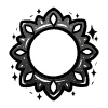 Video sticker 📯 black doodle ♠�...