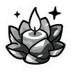Sticker 🕯 black doodle ♠️ @cute_enot_art