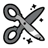 Video sticker ✂️ black doodle ♠�...