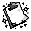 Sticker 🔖 black doodle ♠️ @cute_enot_art