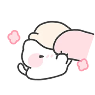 Telegram sticker ⭐ 몽실몽실 냥냥이 6 @moe_sticker_bot