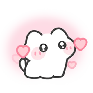 Telegram sticker ⭐ 몽실몽실 냥냥이 6 @moe_sticker_bot