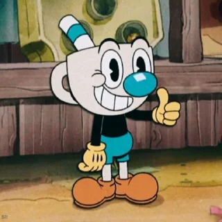Video sticker 🌟 Mugman @WmojiBot