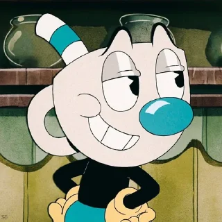 Sticker 🌟 Mugman @WmojiBot