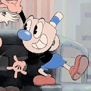 Video sticker 🌟 Mugman @WmojiBot
