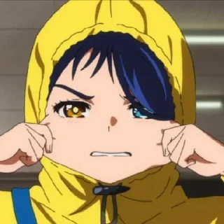 Sticker 😛 Anime cutie 🥰 | @MIYAM0T0zAKIRA