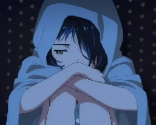 Video sticker 😞 Anime cutie 🥰 | @MIYAM0T0zAKIRA