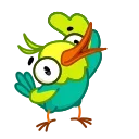Telegram sticker 👋 Bird of Paradise