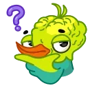 Telegram sticker 🤔 Bird of Paradise