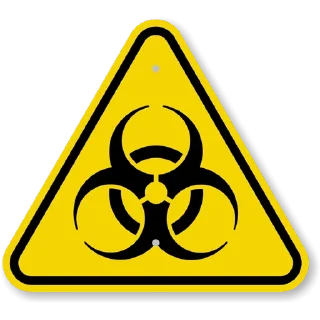 Sticker ☣️ Danger Hazard @PunjabiSticker