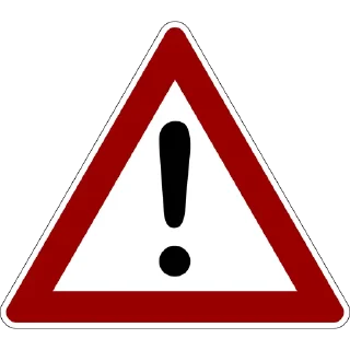 Telegram sticker ⚠️ Danger Hazard @PunjabiSticker
