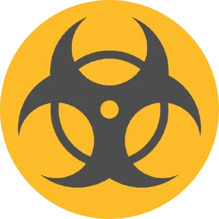 Video sticker ☣️ Danger Hazard @PunjabiSticker