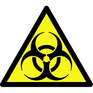 Telegram sticker ☣️ Danger Hazard @PunjabiSticker