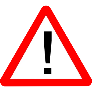 Telegram sticker ⚠️ Danger Hazard @PunjabiSticker