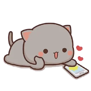 Video sticker 😍 Peach Goma Cats @PeachLovesGoma