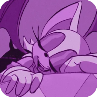 Telegram sticker 😸 — rouge