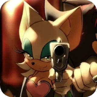 Telegram sticker 🤨 — rouge