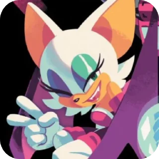 Video sticker ✌ — rouge