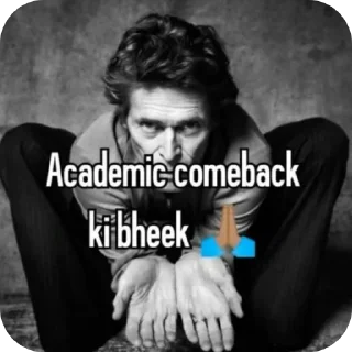 Video sticker ✋ Jhaat Bhar ki Padhai @highoncodes