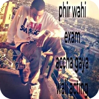 Video sticker 🖼 Jhaat Bhar ki Padhai @highoncodes