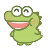 Video sticker 😊 Крокодиль...