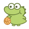 Video sticker 😊 Крокодиль...