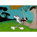 Telegram sticker 😊 bugs bunny is mine