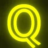 Sticker 🔠 ABC Neon Yellow @emojiwallart