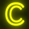 Video sticker 🔠 ABC Neon Yellow @e...
