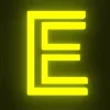 Video sticker 🔠 ABC Neon Yellow @e...