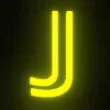 Video sticker 🔠 ABC Neon Yellow @e...
