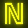 Sticker 🔠 ABC Neon Yellow @emojiwallart