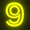 Sticker 🔠 ABC Neon Yellow @emojiwallart