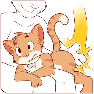 Telegram sticker 🖐 Kinky Cubs — @stckrRobot