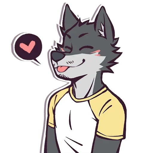 Telegram sticker ❤ @EricForeverfurry
